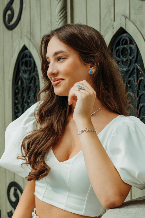 Bratara din argint 925, Piatra: cubic zirconia, Sonis Silver [2]