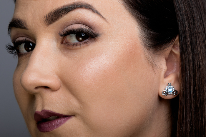 Cercei din argint 925, Tip inchidere: surub, Piatra: zirconia fatetata si cubic zirconia, Culoare: albastru si transparent, Sonis Silver [3]