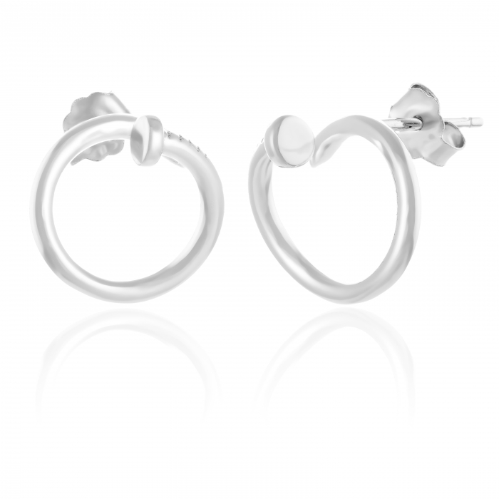 Cercei din argint 925 rodiat , Sonis Silver [1]