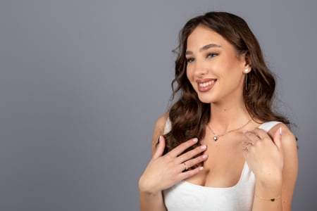 Cercei din aur 585/ 14 kt [2]