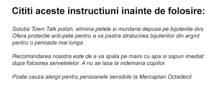 Kit-mini pentru curatat bijuterii din argint, Cod:5TT [2]