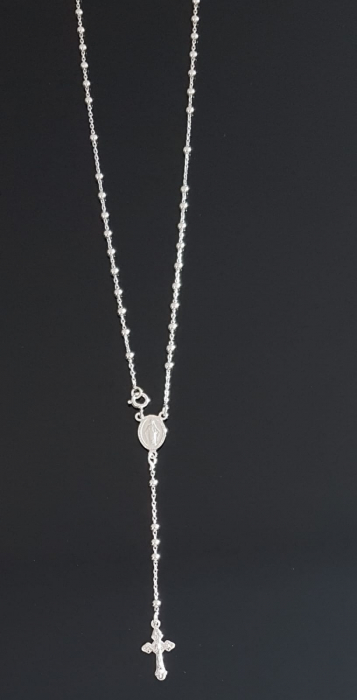 Lant  tip " rozariu " argint 925, Sonis Silver [2]