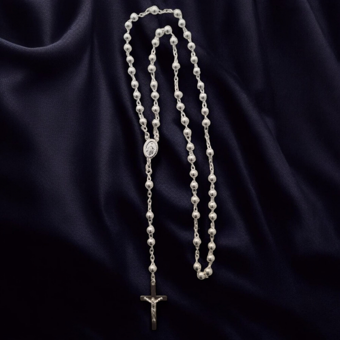 Lant tip "Rozariu " din argint 925, [2]