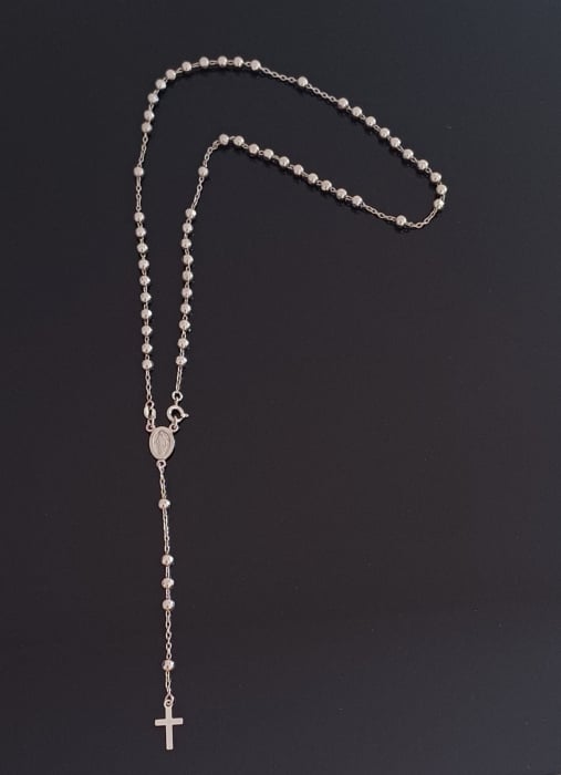 Lant tip" rozariu " din argint 925 fatetat , Sonis Silver [2]
