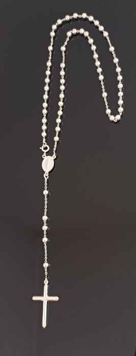 Lant tip "rozariu "  din argint 925, Sonis Silver [2]
