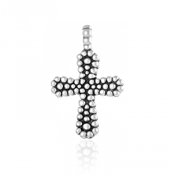 Pandantiv tip " cruce "  din argint 925 vintage   , [2]