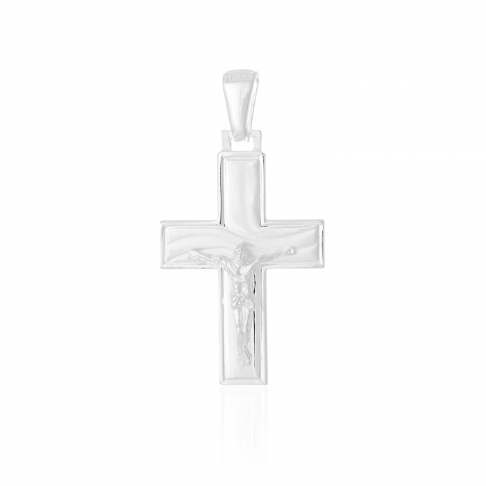 Pandantiv " tip cruce "  din argint 925 rodiat ,Sonis Silver [1]