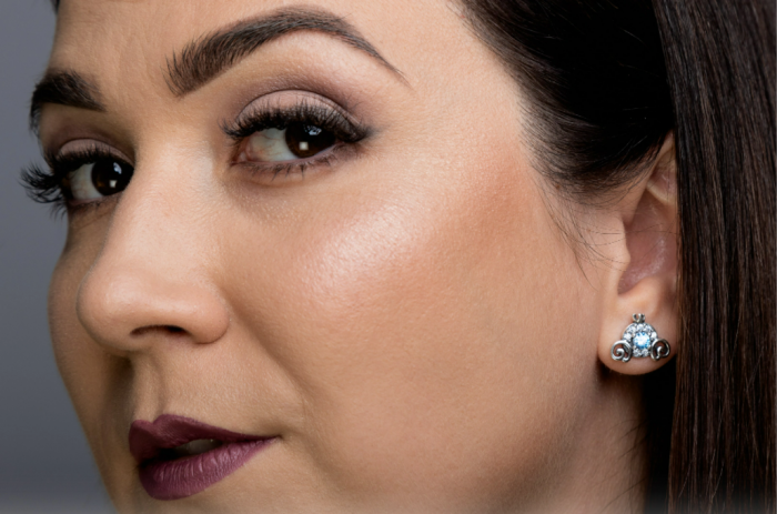 Cercei din argint 925 rodiat , Tip inchidere: surub, Piatra: zirconia fatetata si cubic zirconia, Culoare: albastru si alb,,Sonis Silver [3]