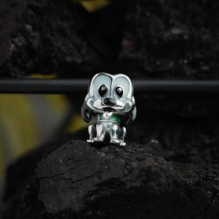 Talisman pentru bratara din argint 925 rodiat, Piatra: email,  Culoare: multicolor [2]