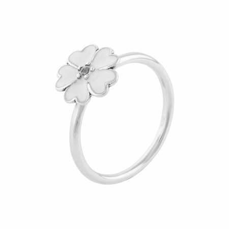 Produse - Inel din argint 925  , Piatra : email , Culoare : alb , Sonis Silver
