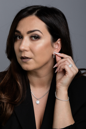 Cercei din argint 925, Piatra: cubic zirconia, Culoare : transparenta , Sonis Silver [2]