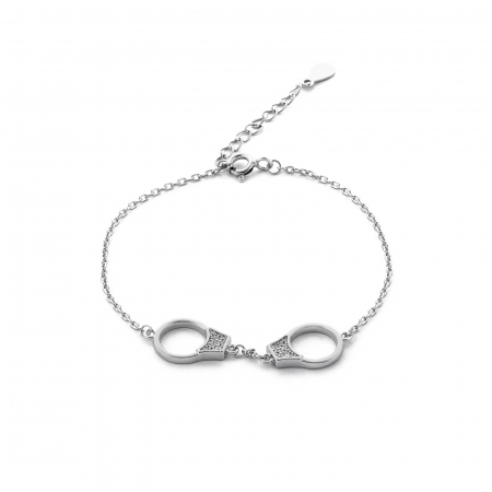 Produse - Bratara din argint 925 , Piatra : Cubic zirconia, Culoare : transparenta , Sonis Silver