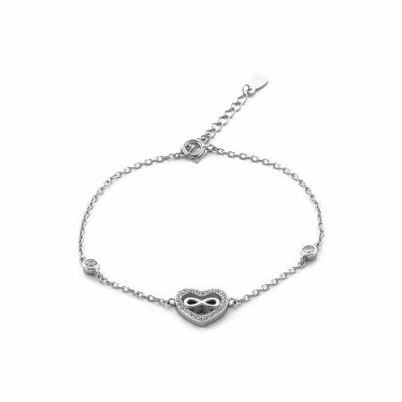 Bratari din argint cu piatra - Bratara din argint 925, Piatra: zirconia fatetata si cubic zirconia,  Sonis Silver