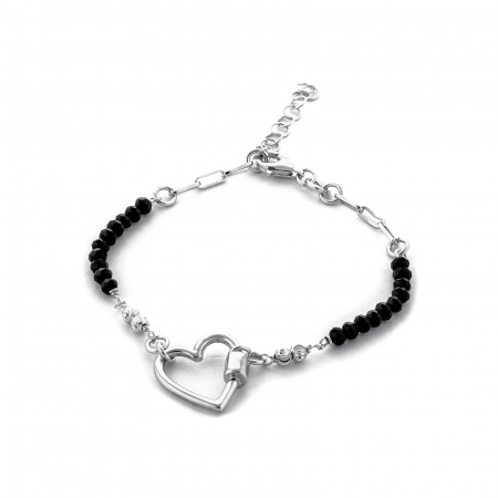 Bratara din argint 925 cu onix negru fatetat , Culoare : negru , Sonis Silver [0]