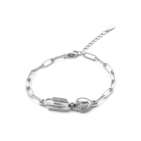 Produse - Bratara din argint 925, Piatra: cubic zirconia, Culoare : transparenta ,  Sonis Silver