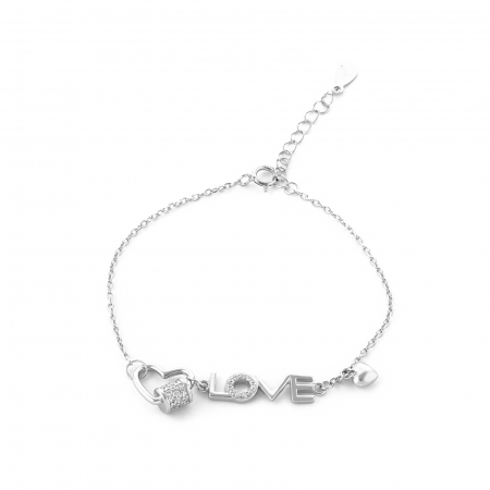 Produse - Bratara din argint 925, Piatra: cubic zirconia, Culoare: transparenta,Sonis Silver