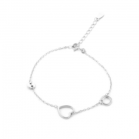 Produse - Bratara din argint 925 rodiat, Sonis Silver