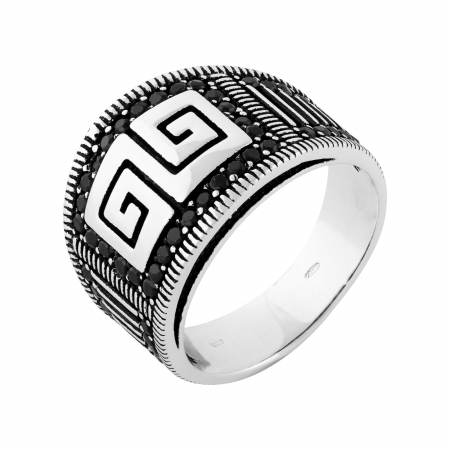 Inele de barbati - Inel din argint 925, Piatra: marcasite , Sonis Silver