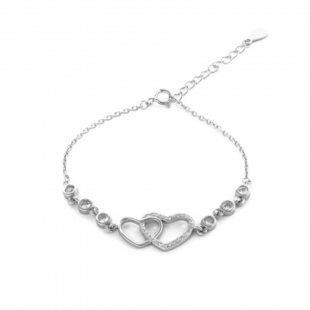Bratari din argint cu piatra - Bratara din argint 925, Piatra: zirconia fatetata si cubic zirconia,Sonis Silver