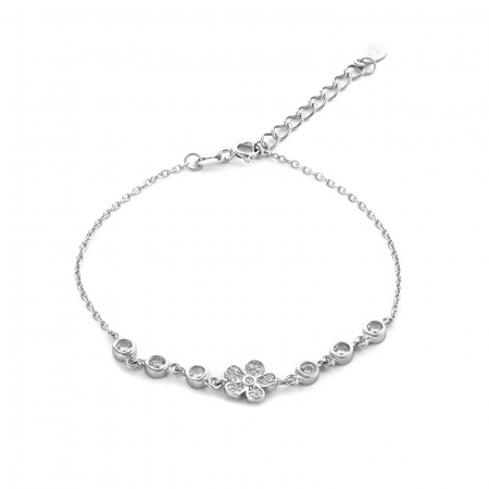 Bratari din argint cu piatra - Bratara din argint 925, Piatra: zirconia fatetata si cubic zirconia, Sonis Silver