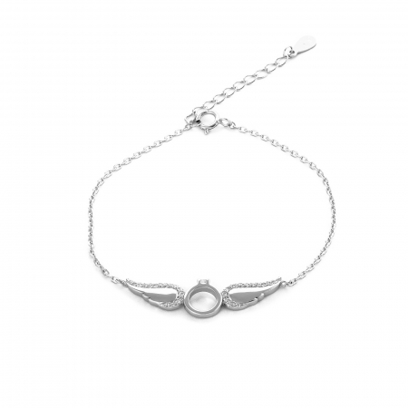 Produse - Bratara din argint 925 rodiat, Piatra : cubic zirconia , Culoare : transparenta , Sonis Silver