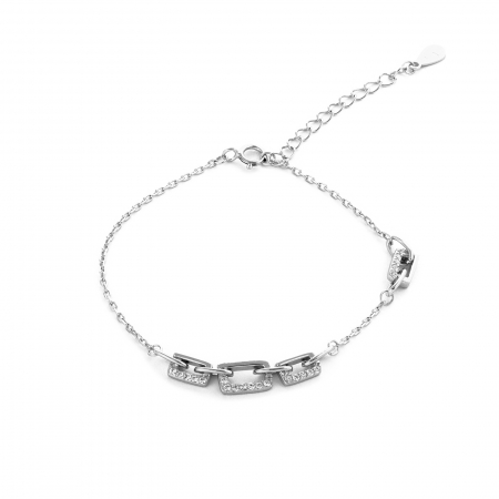 Produse - Bratara din argint 925, Piatra: cubic zirconia, Culoare : transparenta , Sonis Silver