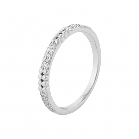 Inele de dama - Inel din argint 925 rodiat, Piatra: cubic zirconia, Culoare: transparenta, Sonis Silver