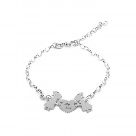 BRATARI - Bratara din argint 925 rodiat , Sonis Silver