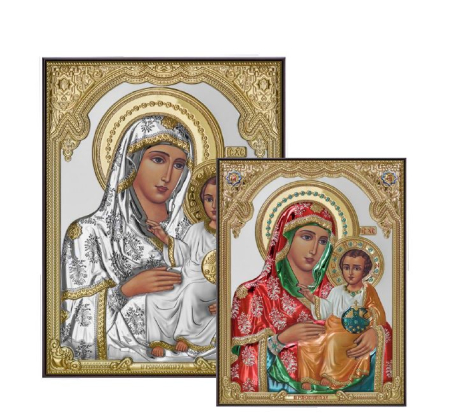 ICOANE - ICOANA ARGINTATA  VIRGIN MARY JERUSALIM