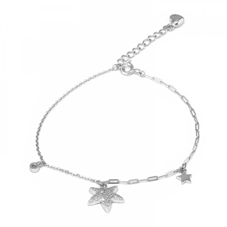 BRATARI - Bratara din argint 925, Piatra: zirconia fatetata, Culoare: transparenta, Sonis Silver