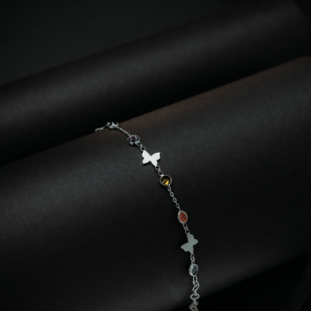 Bratara din argint 925, Piatra: zirconia fatetata, Sonis Silver [1]