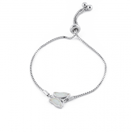 Bratara din argint 925, Piatra: opal si cubic zirconia,  Sonis Silver [0]