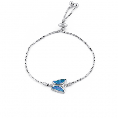 Bratara din argint 925, Piatra: opal si cubic zirconia, Sonis Silver [0]