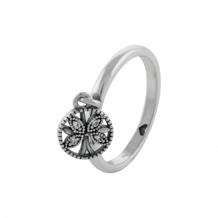 Inele de dama - Inel din argint 925, Piatra: cubic zirconia, Culoare: transparenta, Sonis Silver