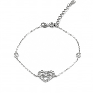 Bratari din argint cu piatra - Bratara din argint 925, Piatra: zirconia fatetata si cubic zirconia, Sonis Silver
