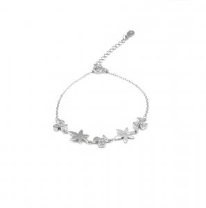 Bratari din argint cu piatra - Bratara din argint 925 rodiat , Piatra: cubic zirconia, Culoare : transparenta ,