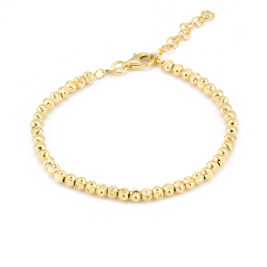 Bratari din argint fara piatra - Bratara din argint 925,placat cu aur de 14 kt , Sonis Silver