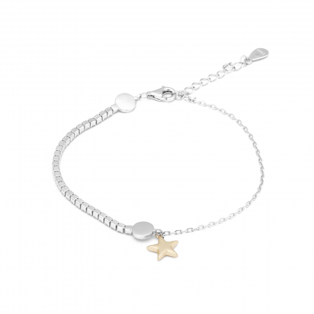 Produse - Bratara din argint 925 rodiat, Piatra: cubic zirconia, Culoare: transparenta, Sonis Silver