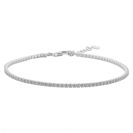 Produse - Bratara tip " Tennis "  din argint 925, Piatra: zirconia fatetata, Culoare: transparenta, Sonis Silver
