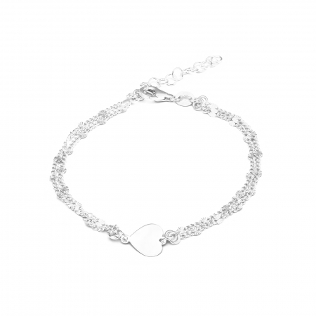 Produse - Bratara cu lant dublu din argint 925 , Sonis Silver