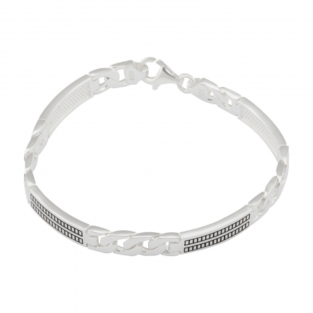 BRATARI - Bratara din argint 925  ,Piatra : email , culoare : negru ,Sonis Silver