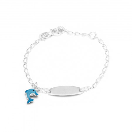 Bratari- COPII - Bratara din argint 925, Piatra : email, Culoare : albastru, Sonis Silver