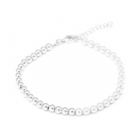 BRATARI - Bratara din argint 925 , Piatra : perla de laborator, Culoare : alba, Sonis Silver