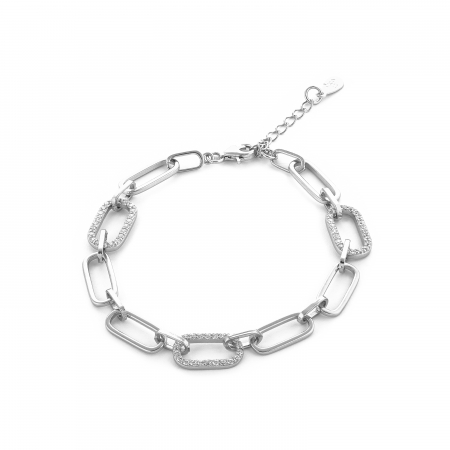 BRATARI - Bratara din argint 925 rodiat, Piatra : cubic zirconia ,Culoare : transparenta , Sonis Silver