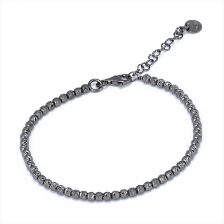 Bratari din argint fara piatra - Bratara din argint 925, rodiat cu rodiu negru ,   Sonis Silver