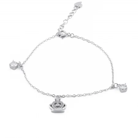 Bratari din argint pentru EA - Bratara din argint 925 rodiat, Piatra: zirconia fatetata si cubic zirconia,Sonis Silver