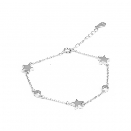 BRATARI - Bratara din argint 925 rodiat,Piatra: zirconia fatetata,Culoare: transparent, Sonis Silver