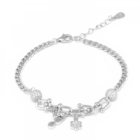 BRATARI - Bratara din argint 925 rodiat , Sonis Silver