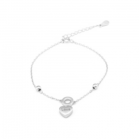 Produse - Bratara din argint 925 rodiat, Sonis Silver