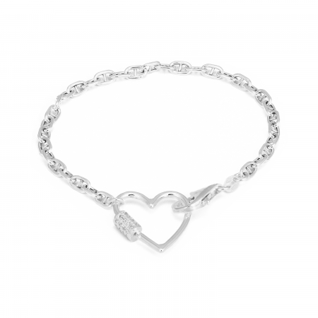 BRATARI - Bratara din argint 925, Piatra : cubic zirconia , Culoare : transparenta ,Sonis Silver